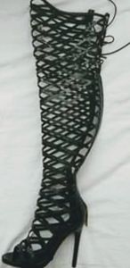 Women's Panama gladiator high heel